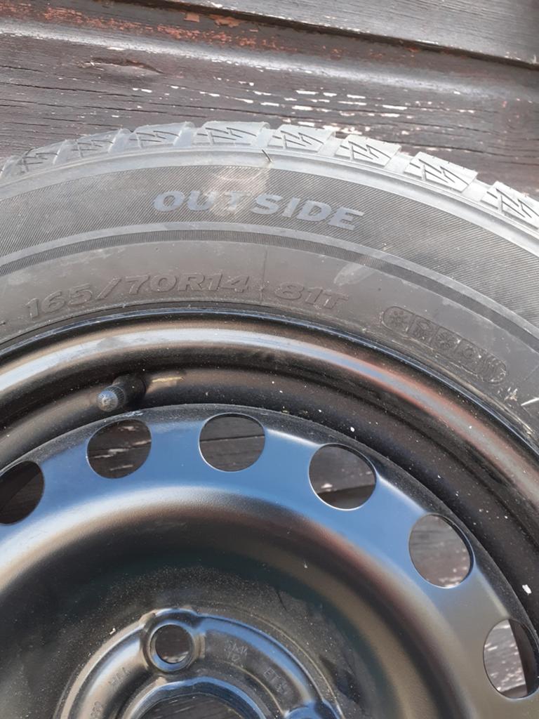 Nieuwe stalen velg met nieuwe band., Auto diversen, Aanhangwagen-onderdelen, Ophalen, Nieuw
