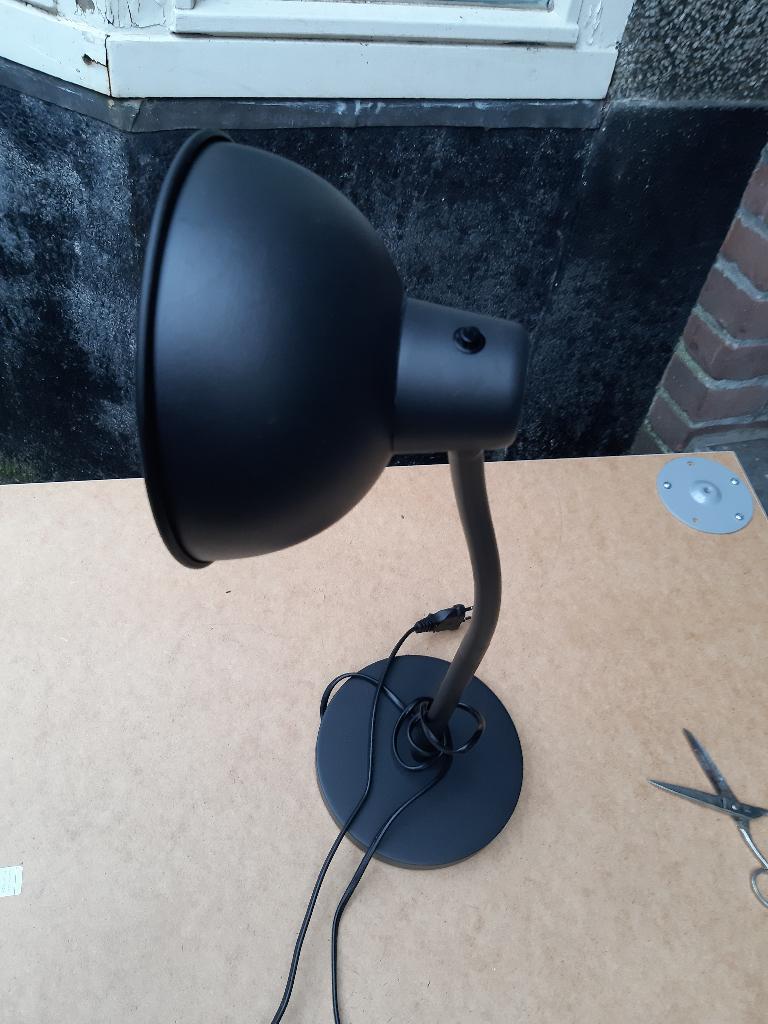SKURUP Bureaulamp, zwart, in nieuwe staat, Ophalen, Zo goed als nieuw, Metaal