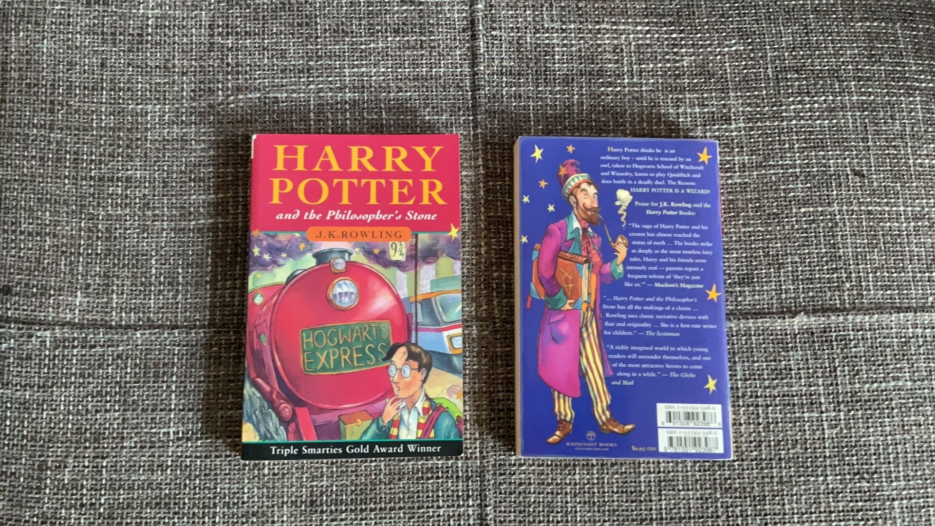 Harry Potter  Deel 1  vroege uitgaven  Engelstalig, Ophalen of Verzenden, Zo goed als nieuw