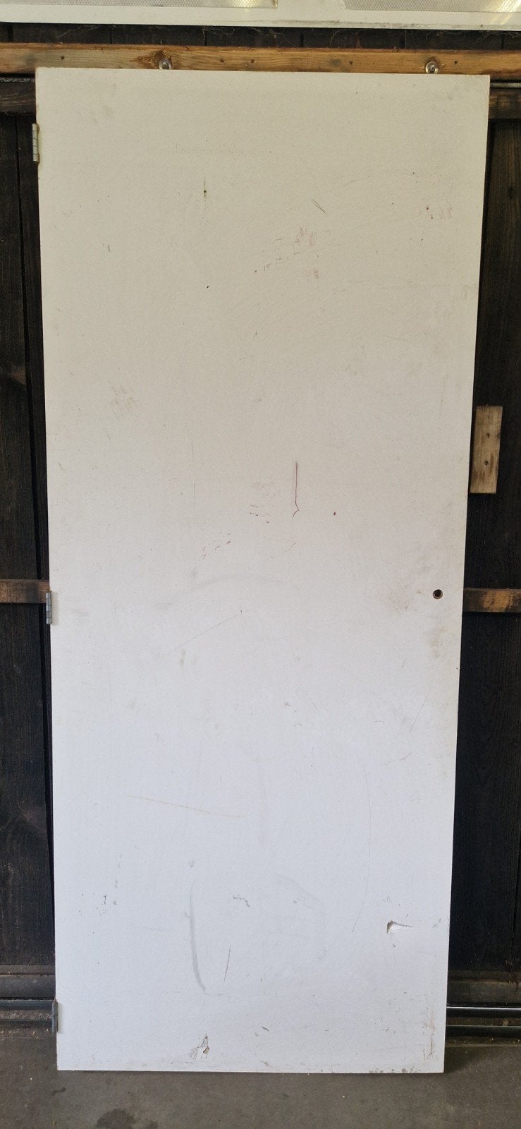 Boarddeur 83x201 cm - Kleine beschadiging, Ophalen, Gebruikt, 80 tot 100 cm, Binnendeur