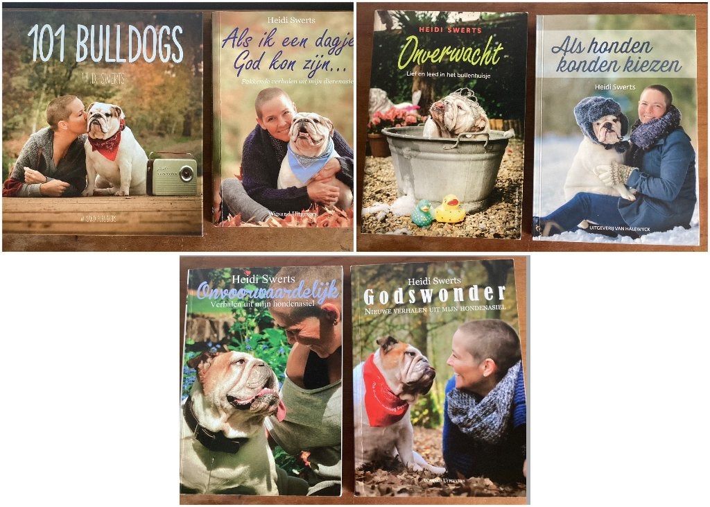 Bulldog boeken - Heidi Swerts, Ophalen of Verzenden, Zo goed als nieuw, Honden, Heidi Swerts