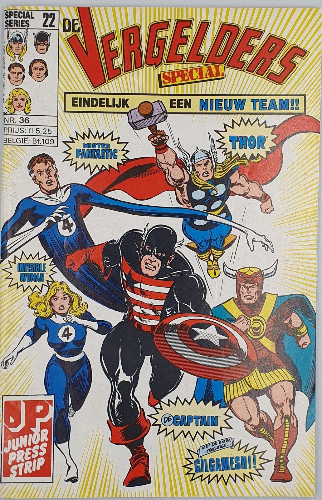 Te koop: De Vergelders Special 22 - Junior Press Strip, Amerika, Stan Lee, Ophalen of Verzenden, Gelezen