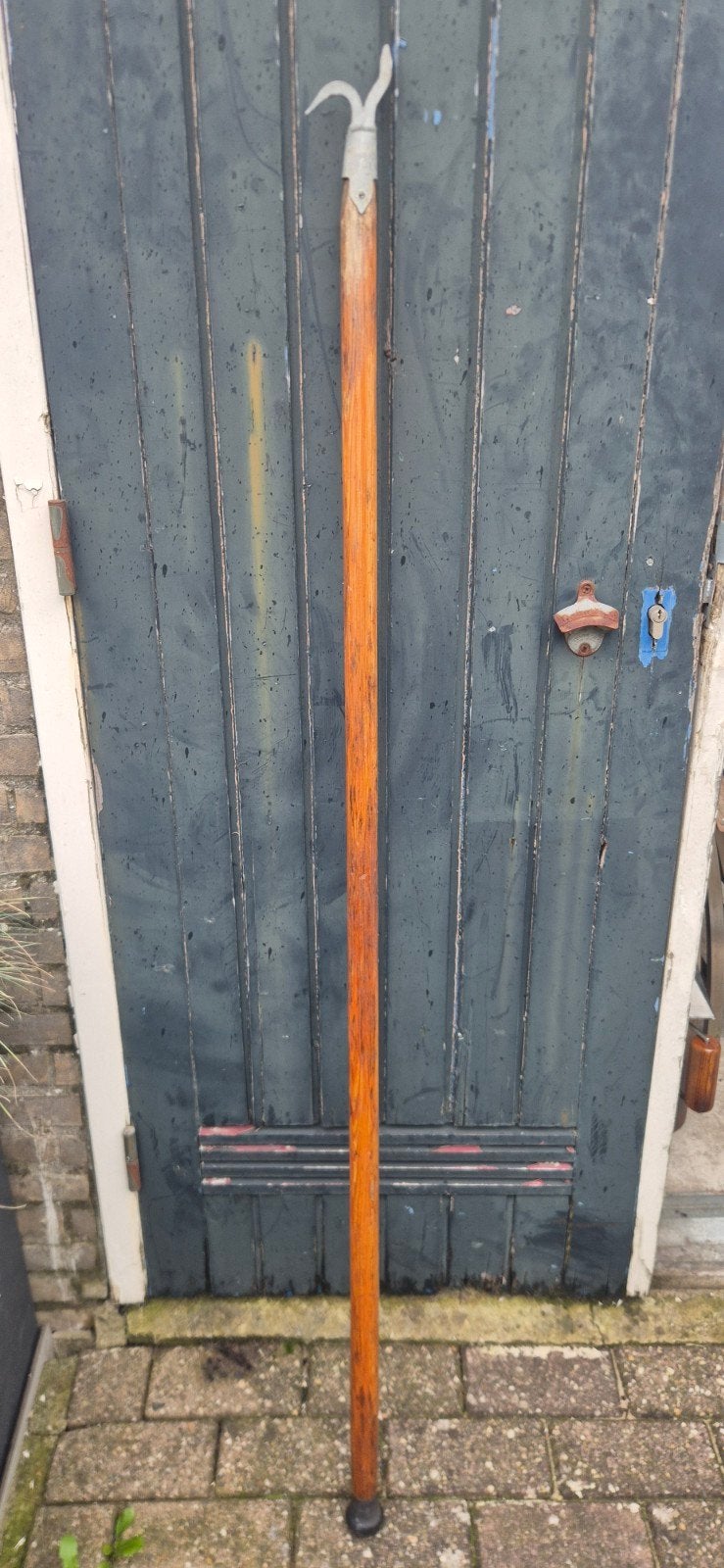mooie houten pikhaak boot afhouder voor in de kruiser jacht, Ophalen of Verzenden
