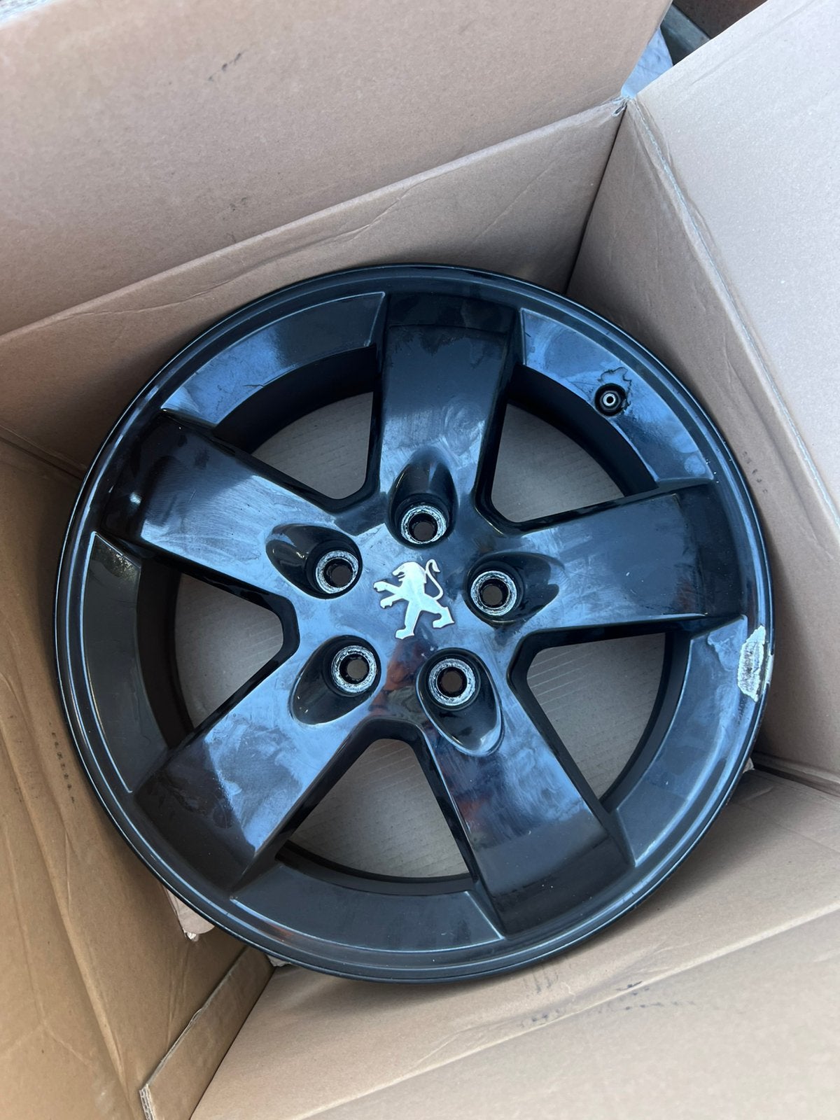 Peugeot velgenset (4 stuks) 16 inch, Ophalen