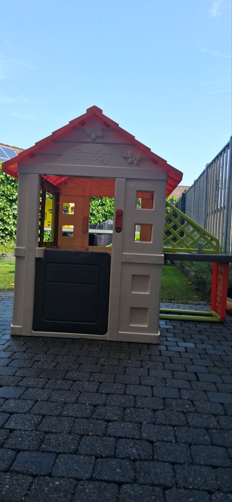 Smoby kinderspeelhuisje met keuken - goed gebruikt, Kinderen en Baby's, Ophalen