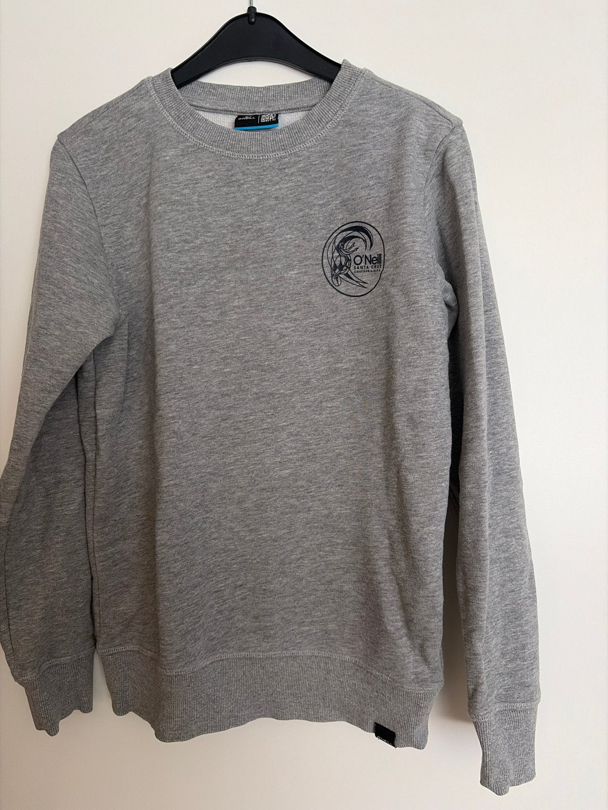 O'Neill Sweater Grijs met Logo - Maat 152, Kinderen en Baby's, Ophalen of Verzenden, Zo goed als nieuw