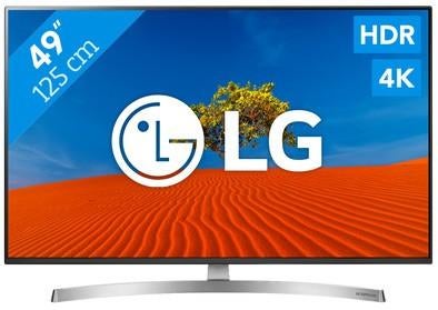 LG 49 inch 4K HDR TV, Ophalen, 50 Hz, Zo goed als nieuw, 100 cm of meer