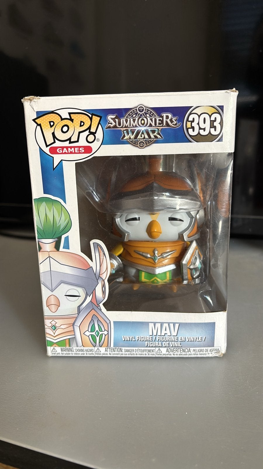 Mav funko pop, Ophalen, Gebruikt