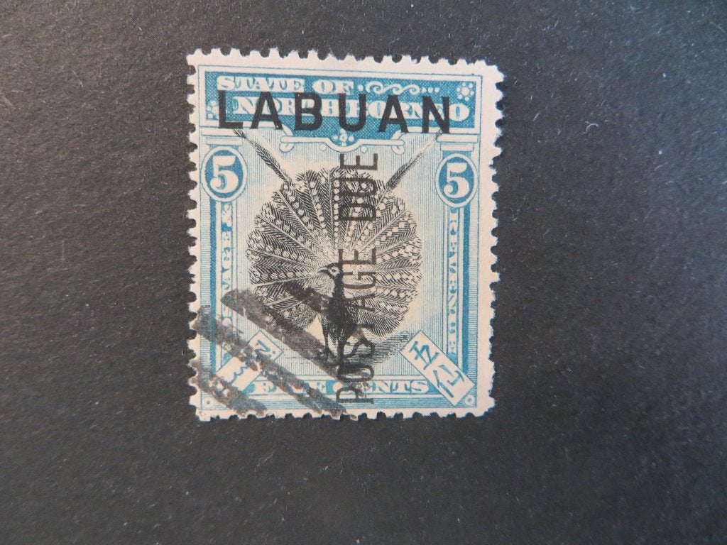 A05397: Labuan  5 c, Ophalen of Verzenden, Oost-Azië