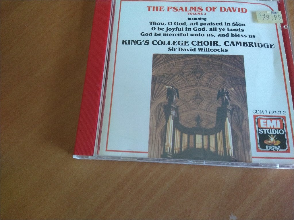 CD The Psalms of David Volume 2 - King's College Choir, Inclusief boekje, Overige componisten, Modernisme tot heden, Ophalen of Verzenden