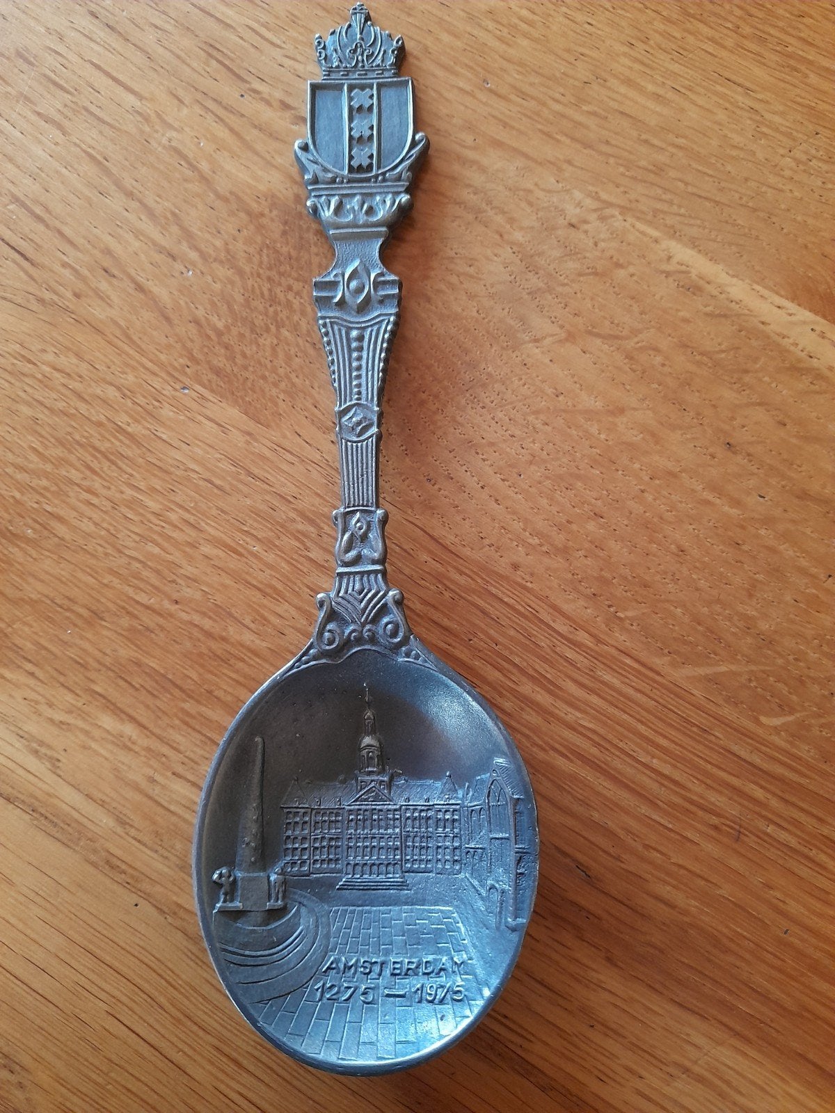 Oude tinnen lepel, Ophalen of Verzenden