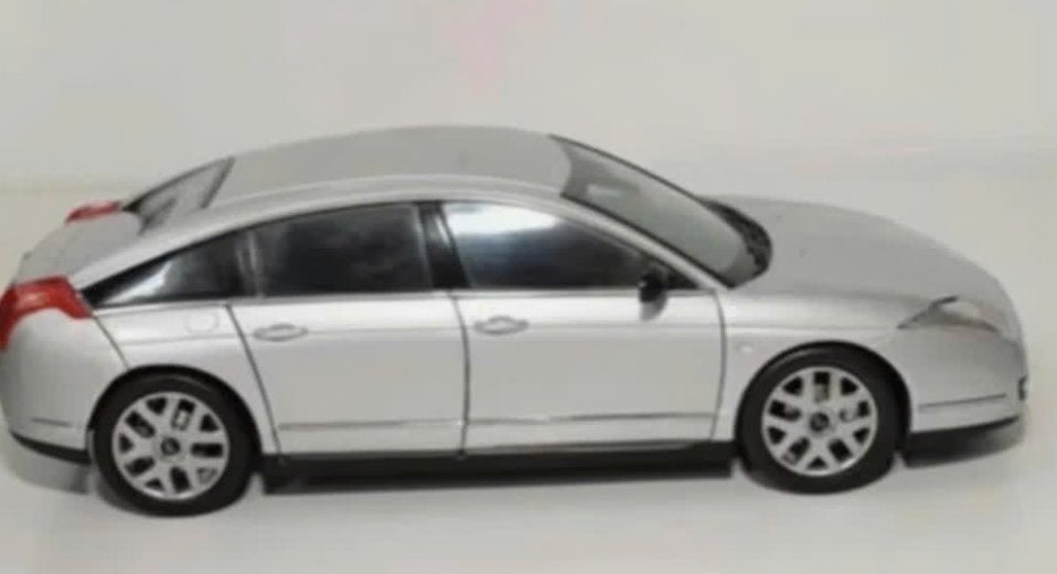 Citroen C6 Zilver 2009 SCHAAL 1/18 NOREV ref. 181151, Verzenden, Nieuw, Auto, Norev