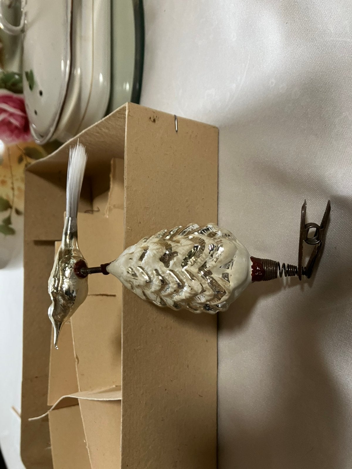 Aparte antieke kerstbal., Diversen, Ophalen of Verzenden, Zo goed als nieuw