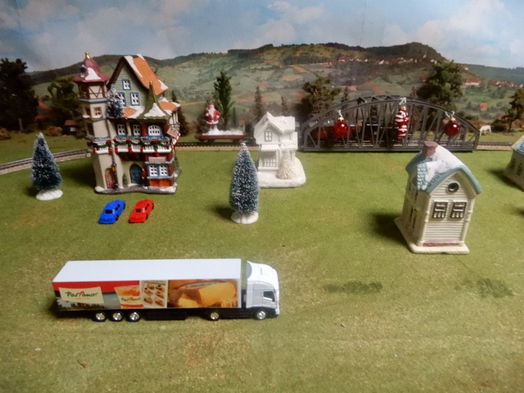 Complete Märklin treinbaan met de kerstman., Hobby en Vrije tijd, Wisselstroom, Ophalen of Verzenden, Analoog, Märklin