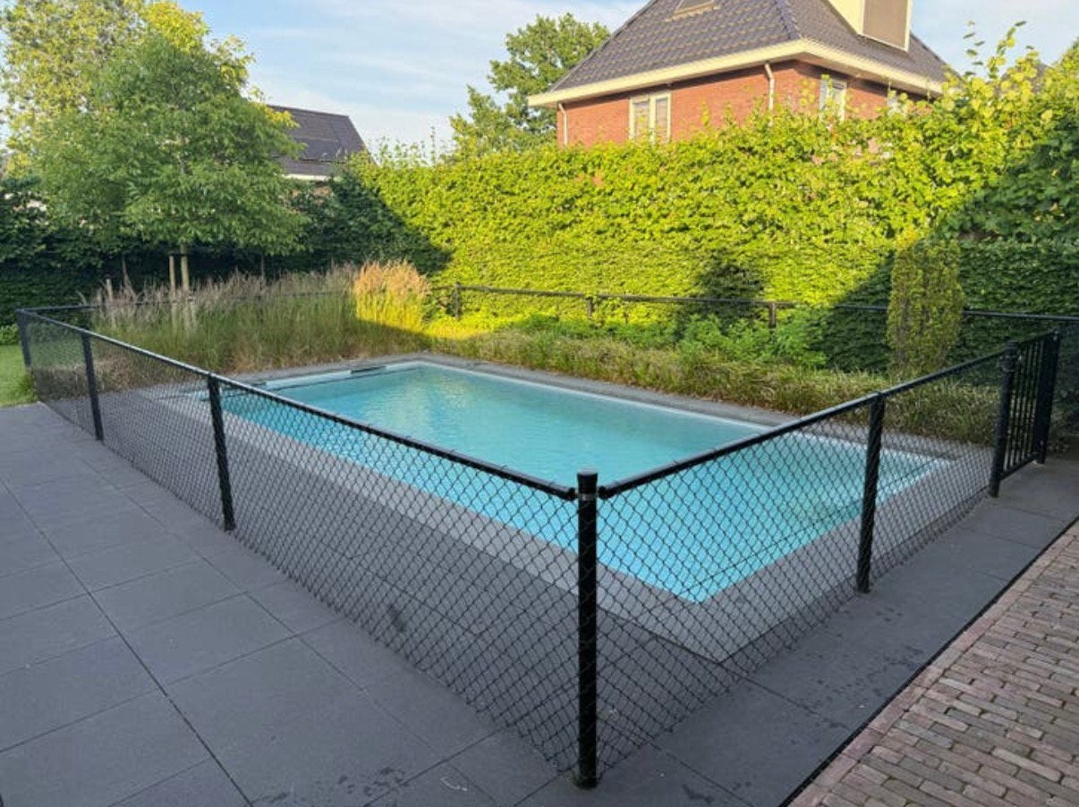 Gezocht hekwerk voor om een zwembad +- 30m, Ophalen of Verzenden, Gebruikt
