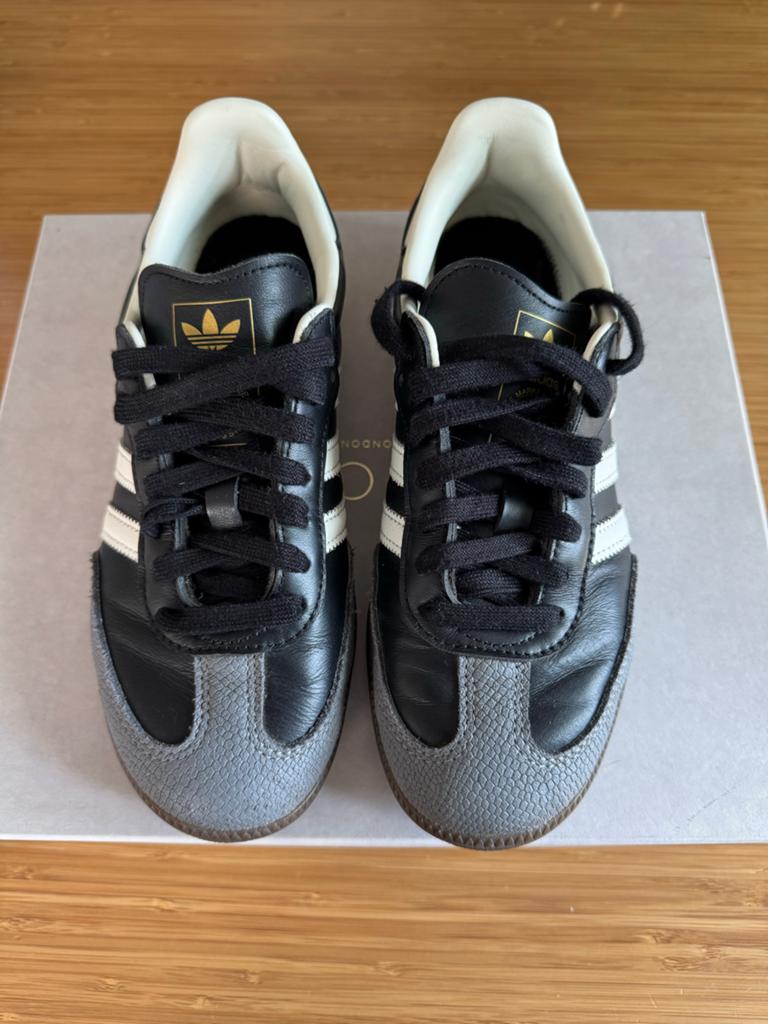 Adidas Samba OG Sneakers Zwart/Wit - Maat 38 2/3, Kleding | Dames, Schoenen, Ophalen of Verzenden, Zo goed als nieuw, Zwart, Sneakers of Gympen