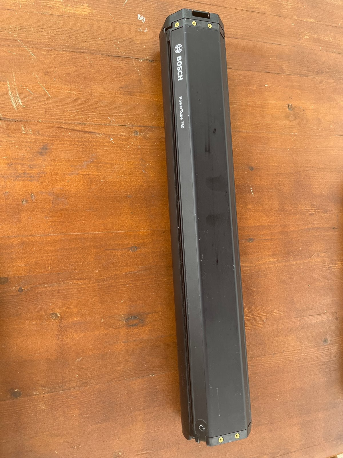 Bosch PowerTube 750 Wh accu  horizontaal smart - z.g.a.n., Ophalen, Zo goed als nieuw