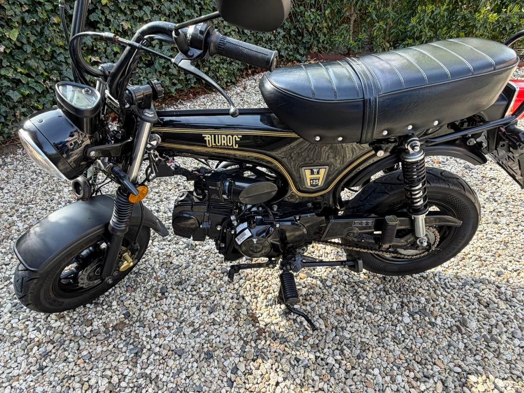 Bluroc Heritage 125cc 2024 NL kenteken (Dax), Ophalen, Zo goed als nieuw