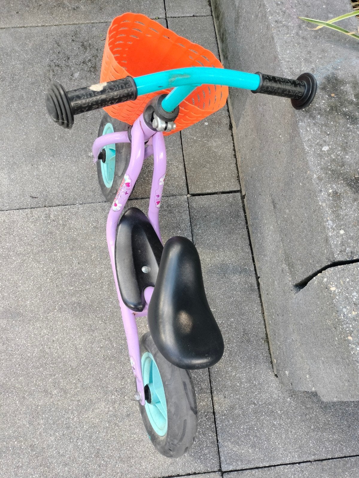 Puky Loopfiets - Paars evt mandje, Ophalen, Gebruikt, Loopfiets