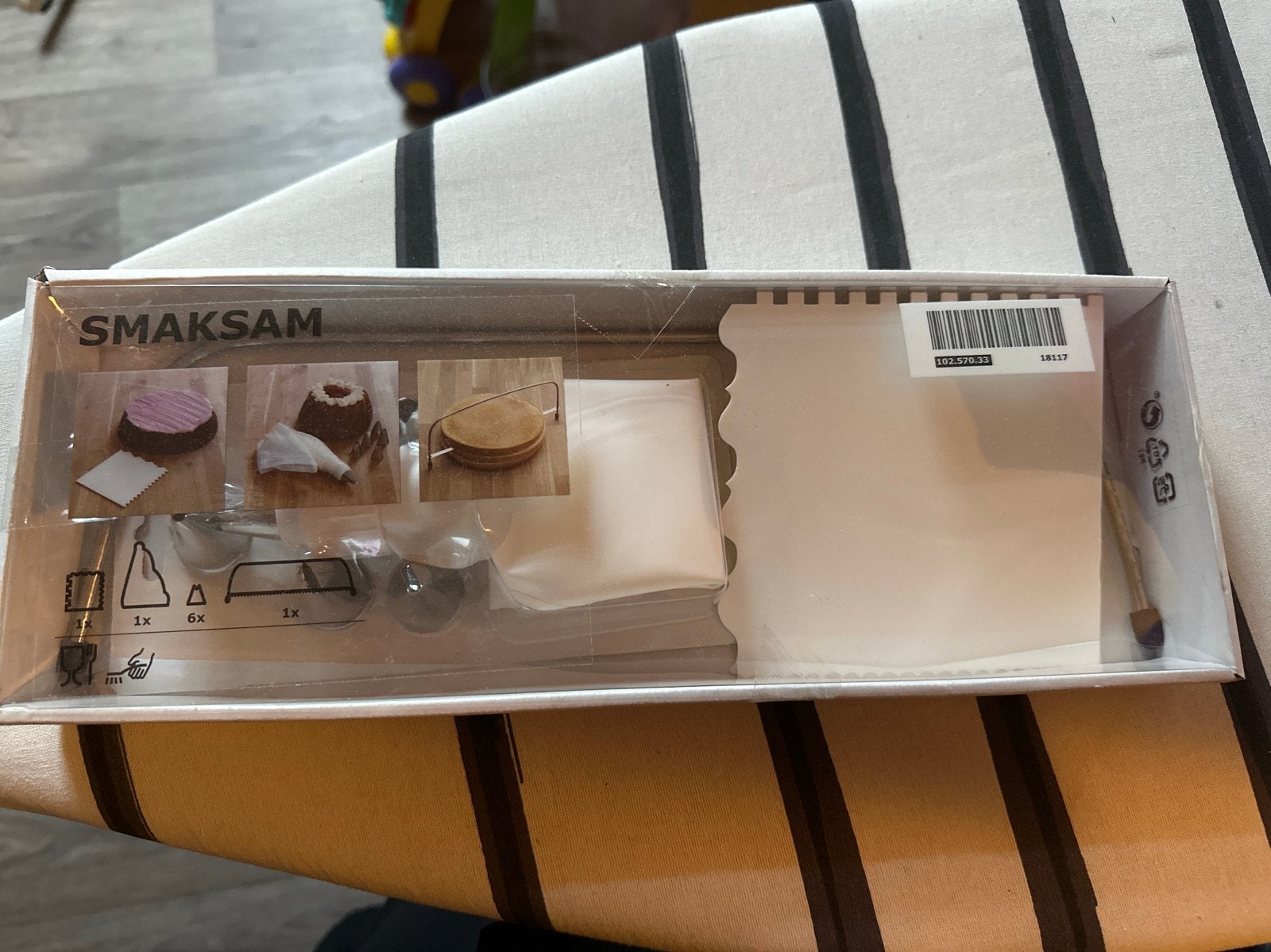 IKEA SMAKSAM - Decoratieset voor gebak, Ophalen of Verzenden, Nieuw