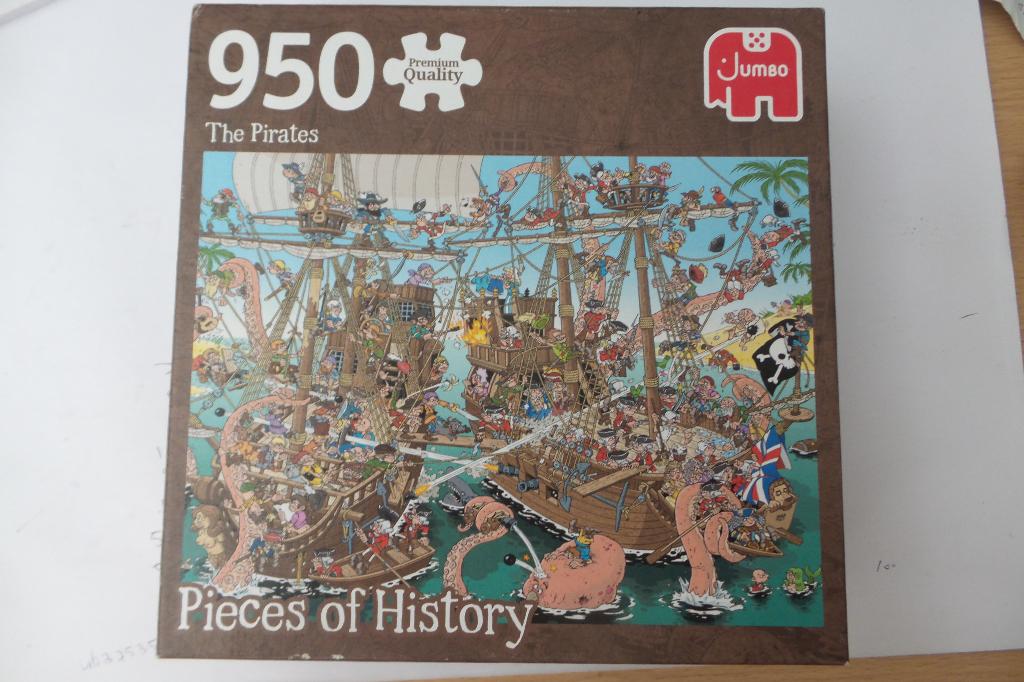 jumbo legpuzzel, Hobby en Vrije tijd, Denksport en Puzzels, Ophalen of Verzenden, 500 t/m 1500 stukjes, Zo goed als nieuw, Legpuzzel
