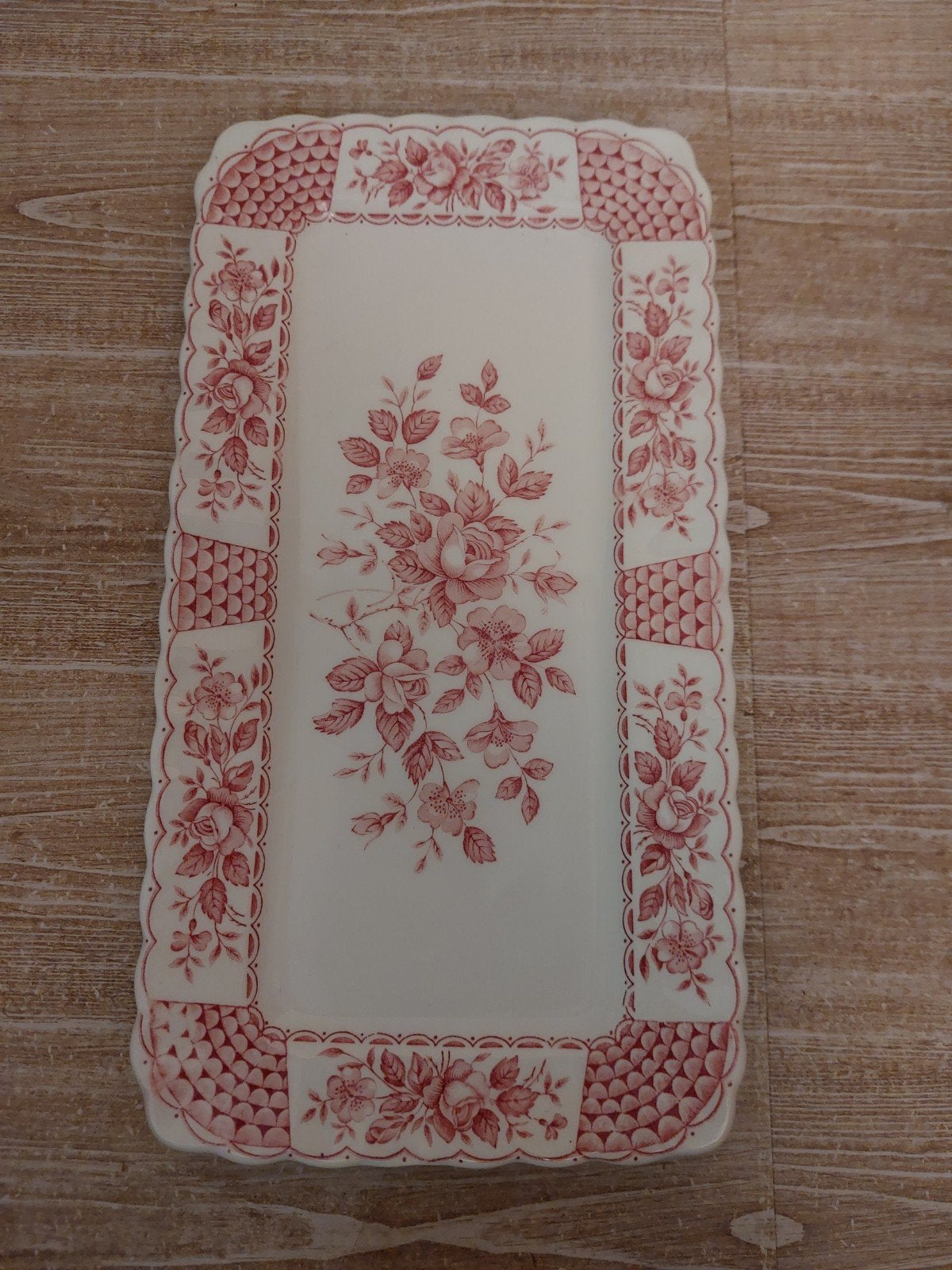 Engels porseleinen cake schaal myott, Ophalen of Verzenden