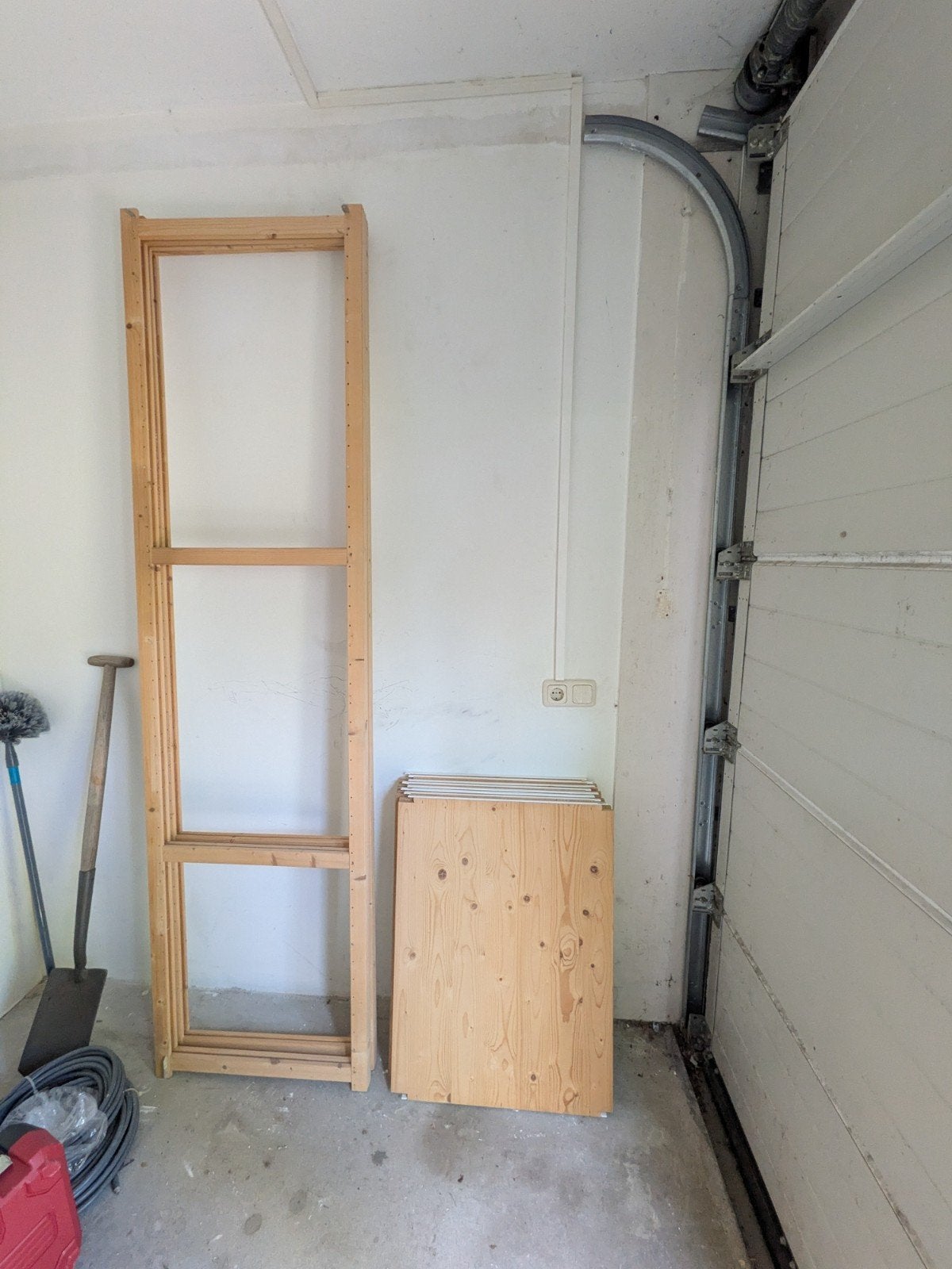 Lundia kast 228x80x58, Ophalen, 200 cm of meer, Met plank(en), 50 tot 100 cm