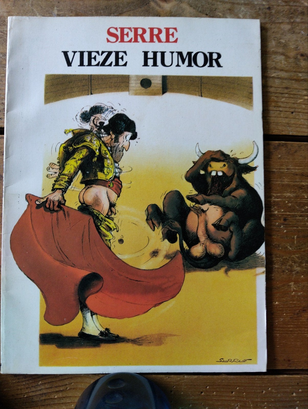 Serre Vieze Humor - Vintage Cartoon Boek, Ophalen of Verzenden, Gelezen, Claude Serre, Cartoons