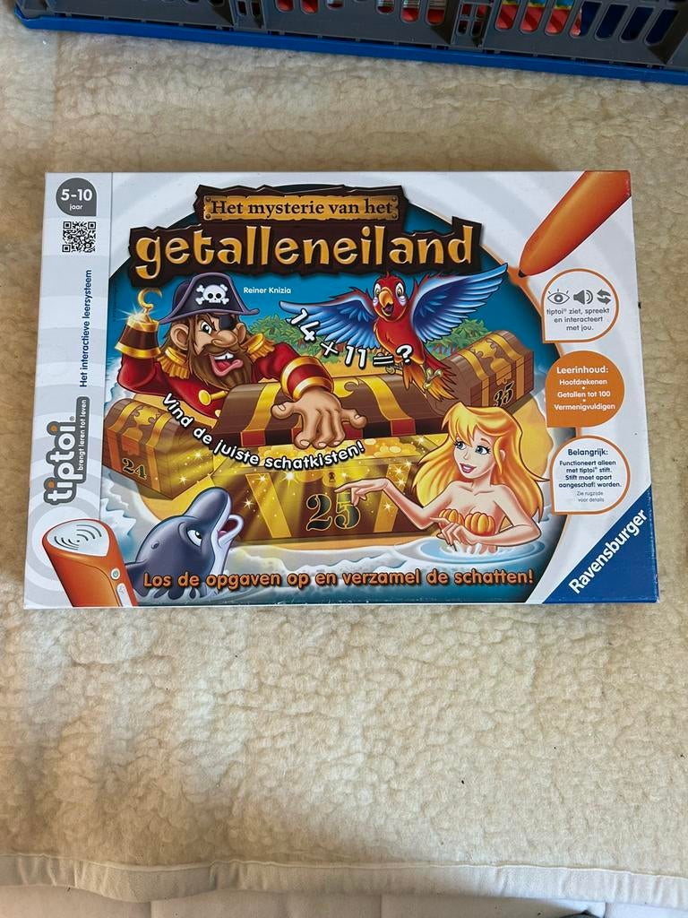 Getallen eiland, Ophalen of Verzenden, Zo goed als nieuw