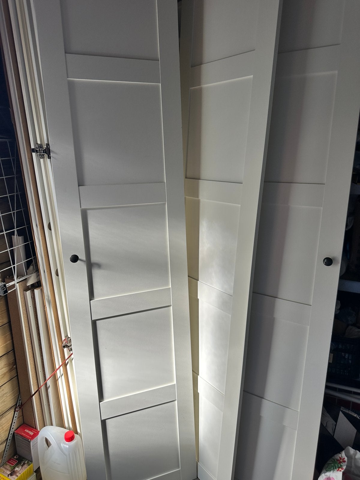 PAX deuren voor kledingkast 236 cm hoog 3 stuks, Gebruikt, 200 cm of meer, Met deur(en), 50 tot 100 cm