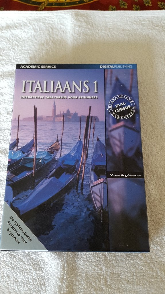 Italiaans 1 en 2 academic service italiaans , cd,roms, Ophalen of Verzenden, Zo goed als nieuw, Taalcursus, Windows