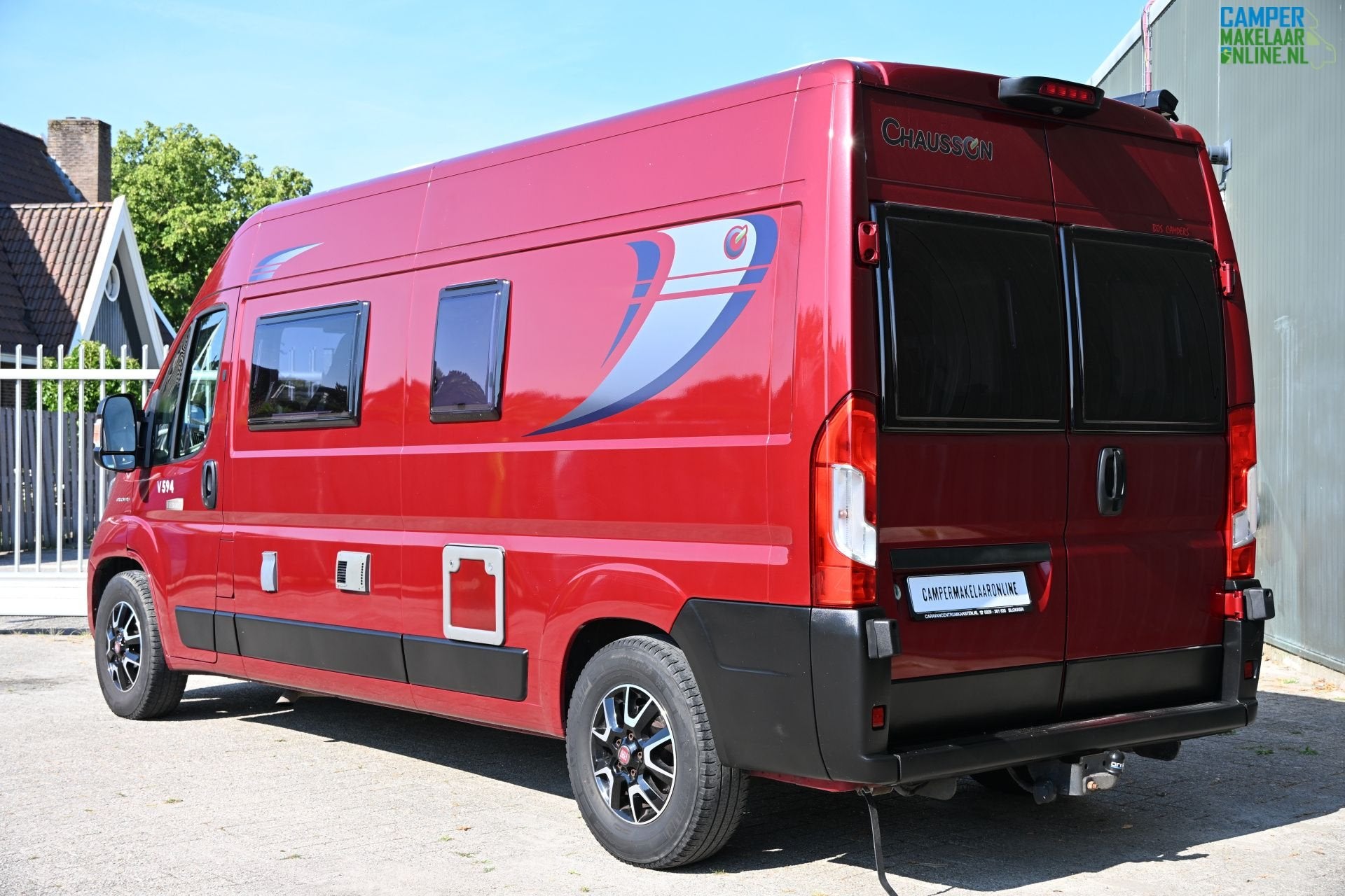 Chausson Twist Elegance 594 Automaat Luifel Zonnepaneel etc., Automaat, Verwarmde buitenspiegels, Buscamper of Camperbus, Ringverwarming