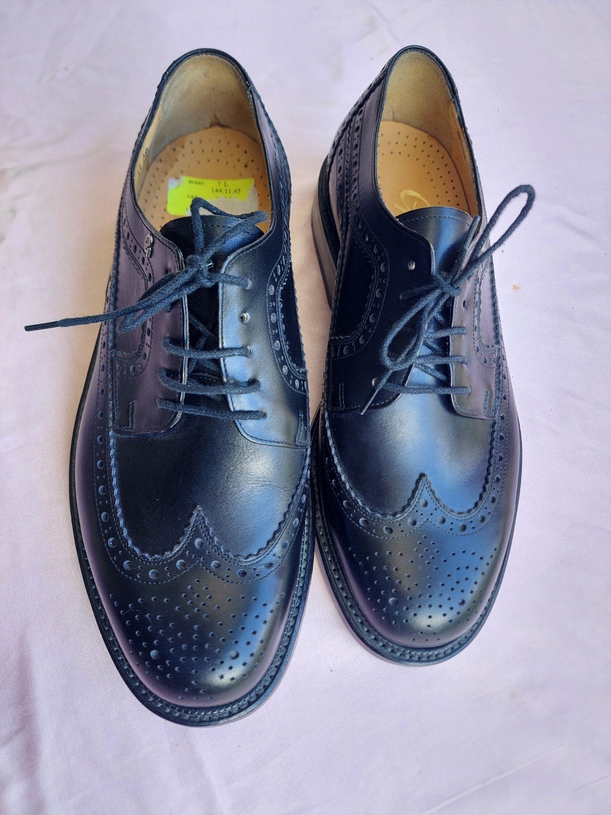 Greve zwarte broque schoenen, Kleding | Heren, Schoenen, Ophalen of Verzenden, Nieuw, Zwart