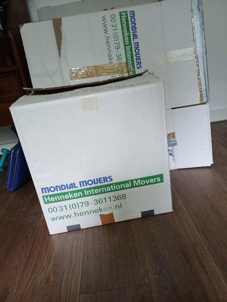 Verhuis dozen, Doe-het-zelf en Verbouw, Kratten en Dozen, Minder dan 50 cm, Ophalen of Verzenden, Minder dan 40 cm, 35 tot 50 cm