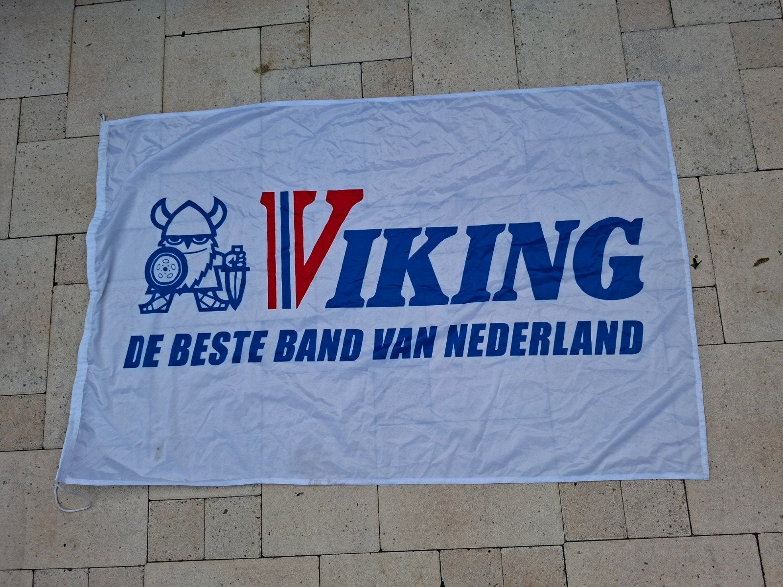 VIKING BANDEN vlag, Reclamebord, Gebruikt, Viking, Ophalen of Verzenden