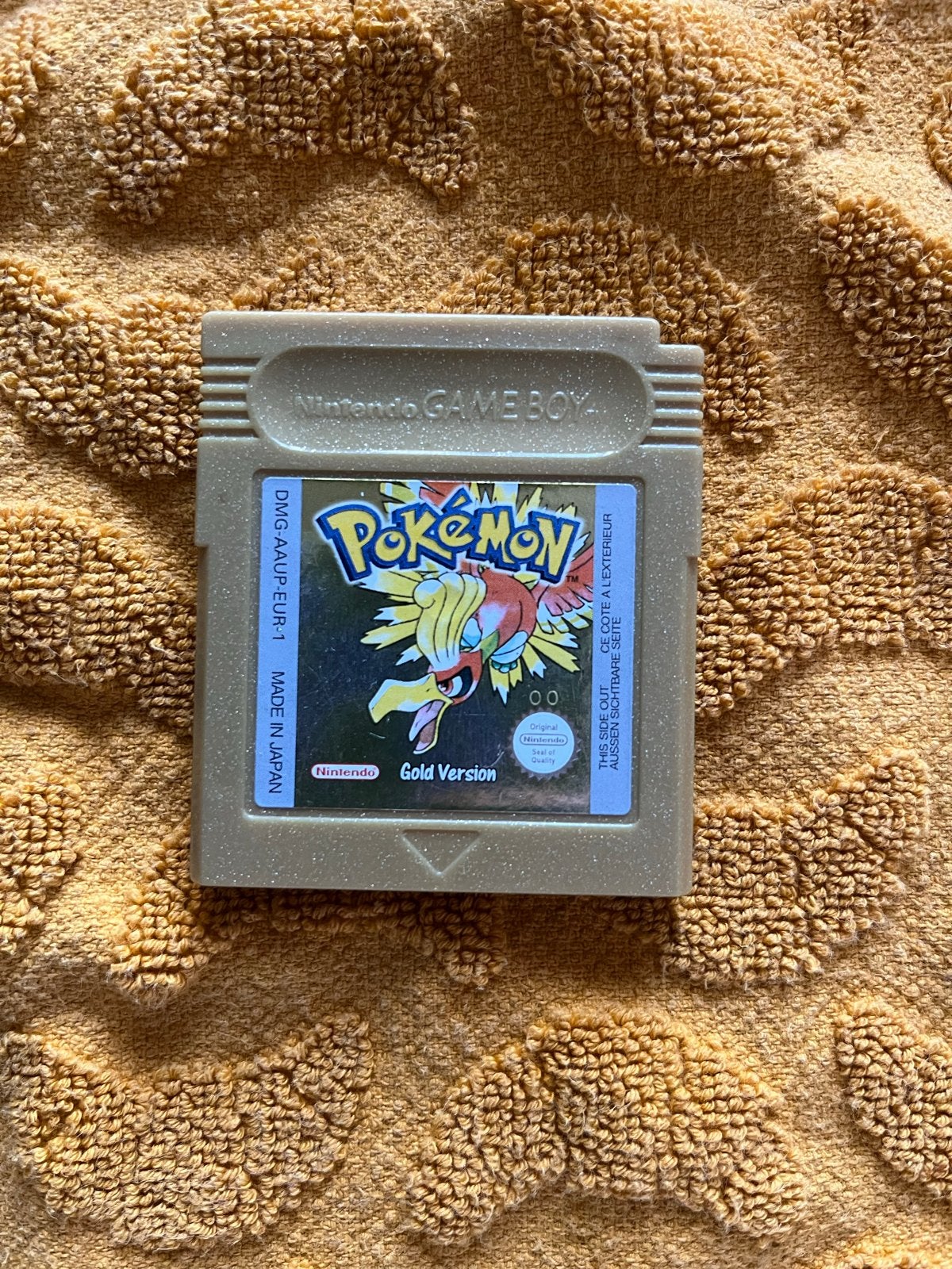 Pokémon Gold Version Game Boy (DMG-AAUP-EUR-1), Spelcomputers en Games, Ophalen, Gebruikt, 1 speler, Role Playing Game (Rpg)