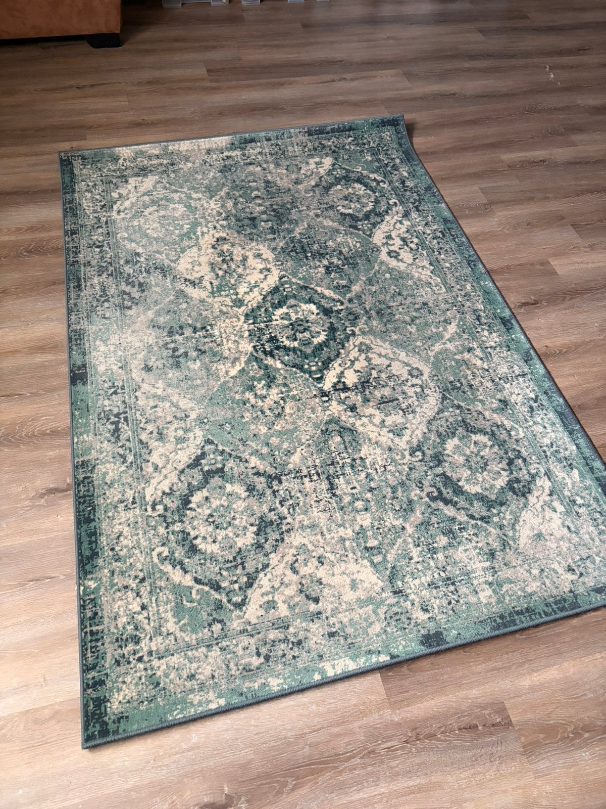 Vintage vloerkleed 133x195 cm, Ophalen, 200 cm of meer, Zo goed als nieuw, Rechthoekig