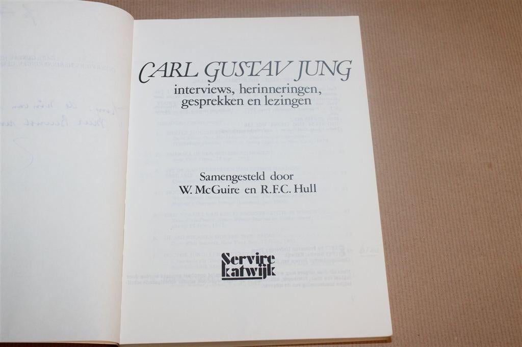 Carl Gustav Jung — Interviews & Lezingen Psychologie 470p, Verzenden, Gelezen