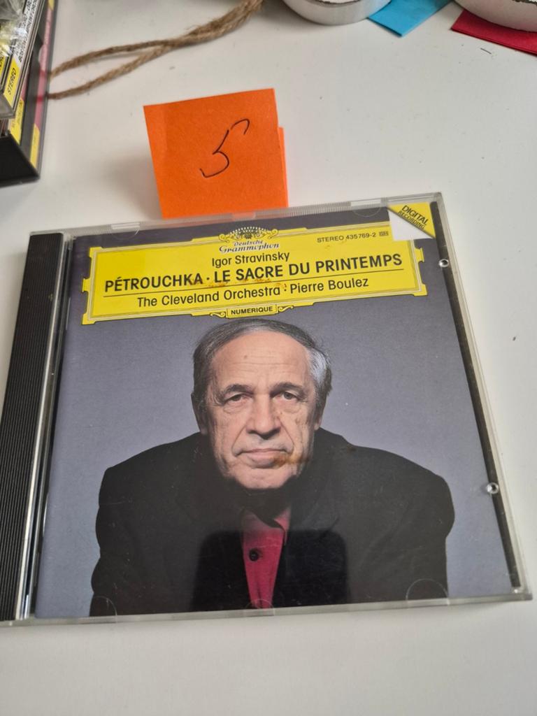 Stravinsky: Pétrouchka / Le Sacre du Printemps CD, Ophalen of Verzenden, Modernisme tot heden, Gebruikt, Orkest of Ballet