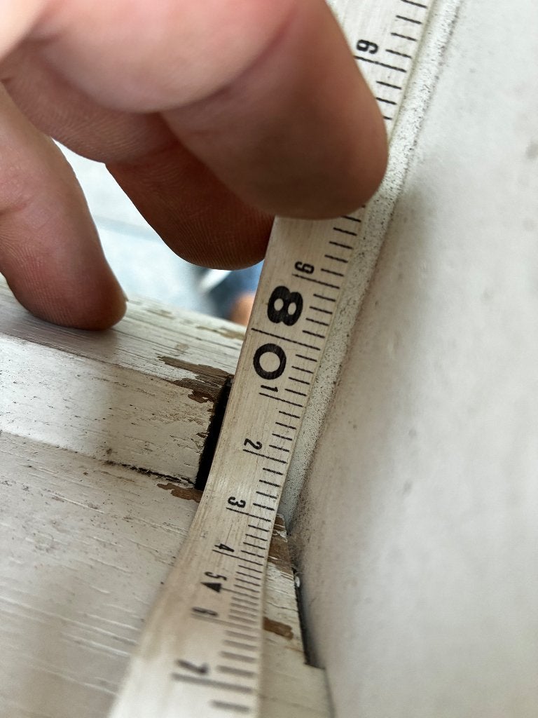 Deurkozijn voor buiten 200 x 83 cm, Doe-het-zelf en Verbouw, Kozijnen en Schuifpuien, Deurkozijn, Zo goed als nieuw, 150 tot 225 cm