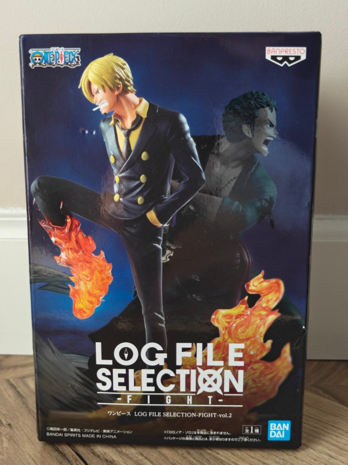 One Piece Log File Selection - Fight - vol. 2: Sanji, Ophalen of Verzenden, Nieuw