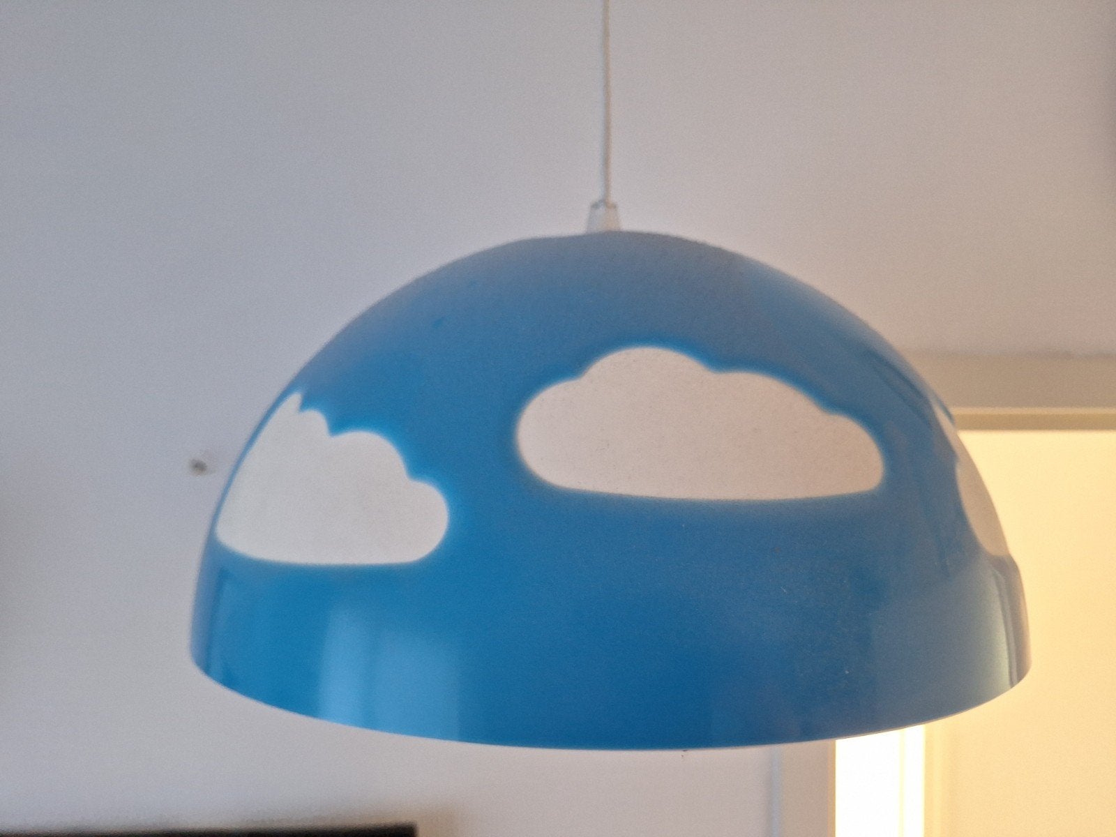 IKEA Skojig Led hanglamp met wolkenmotief, Ophalen of Verzenden, Lamp