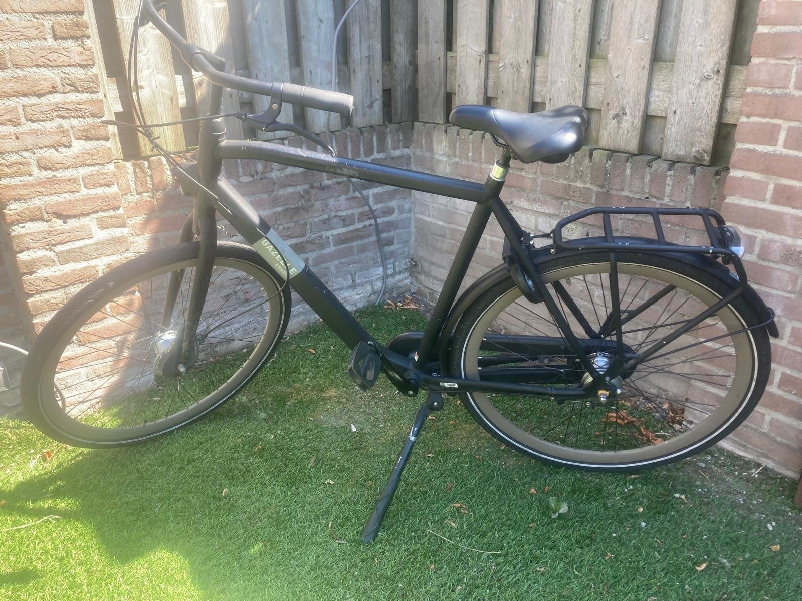 Fiets Gazelle ESPRIT H59 Black T3, Ophalen, Gebruikt, Versnellingen, 57 tot 61 cm