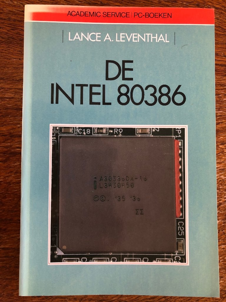 De Intel 80386, Gelezen, Lance A. Leventhal, Ophalen of Verzenden, Hardware