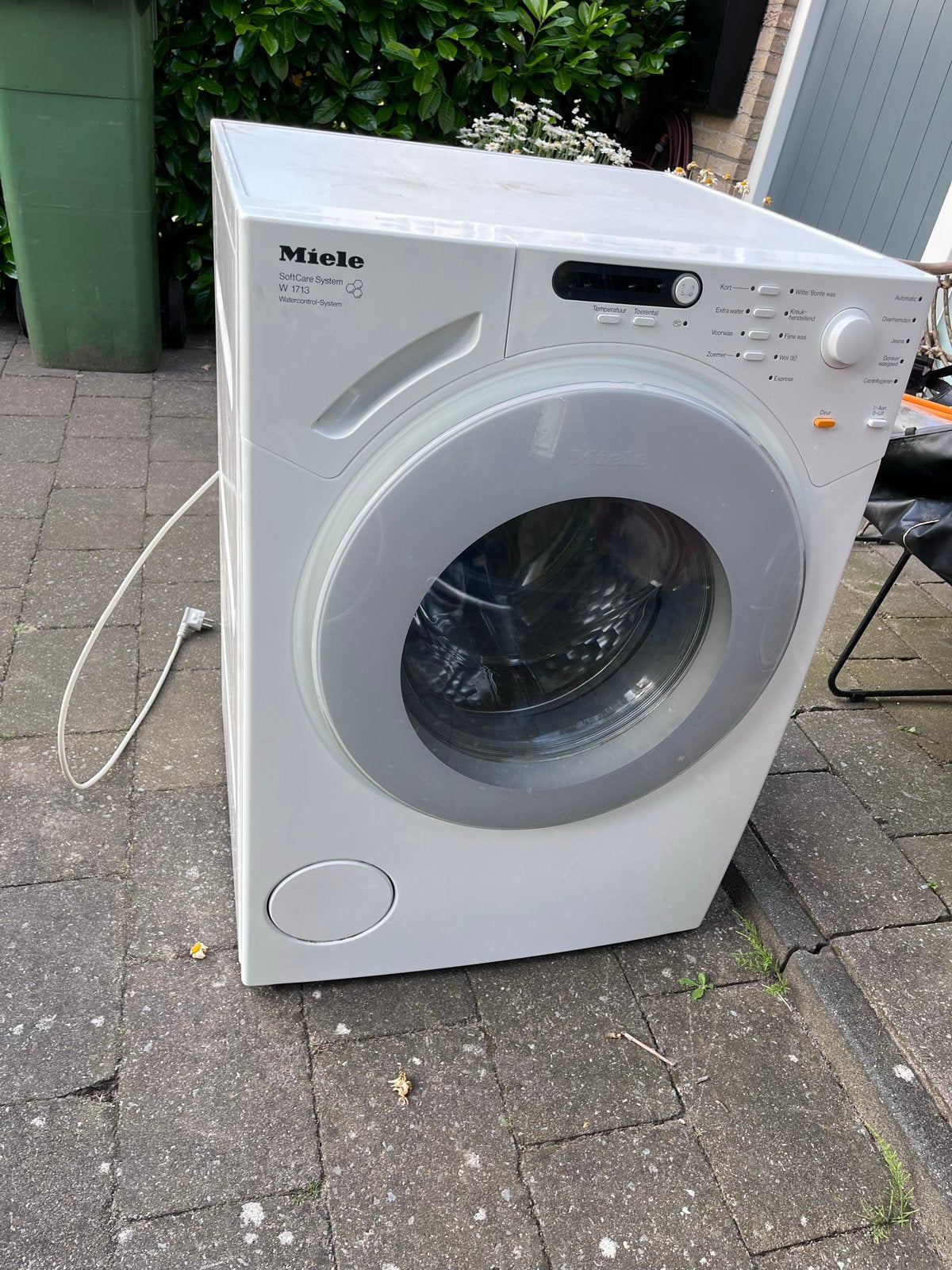 Miele W1713 Wasmachine - SoftCare System, Ophalen, Gebruikt, Wolwasprogramma, Voorlader