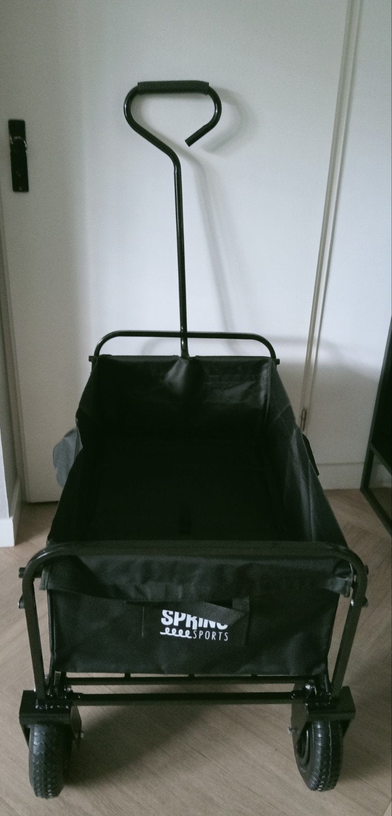Opvouwbare bolderwagen met luchtbanden., Ophalen, Nieuw