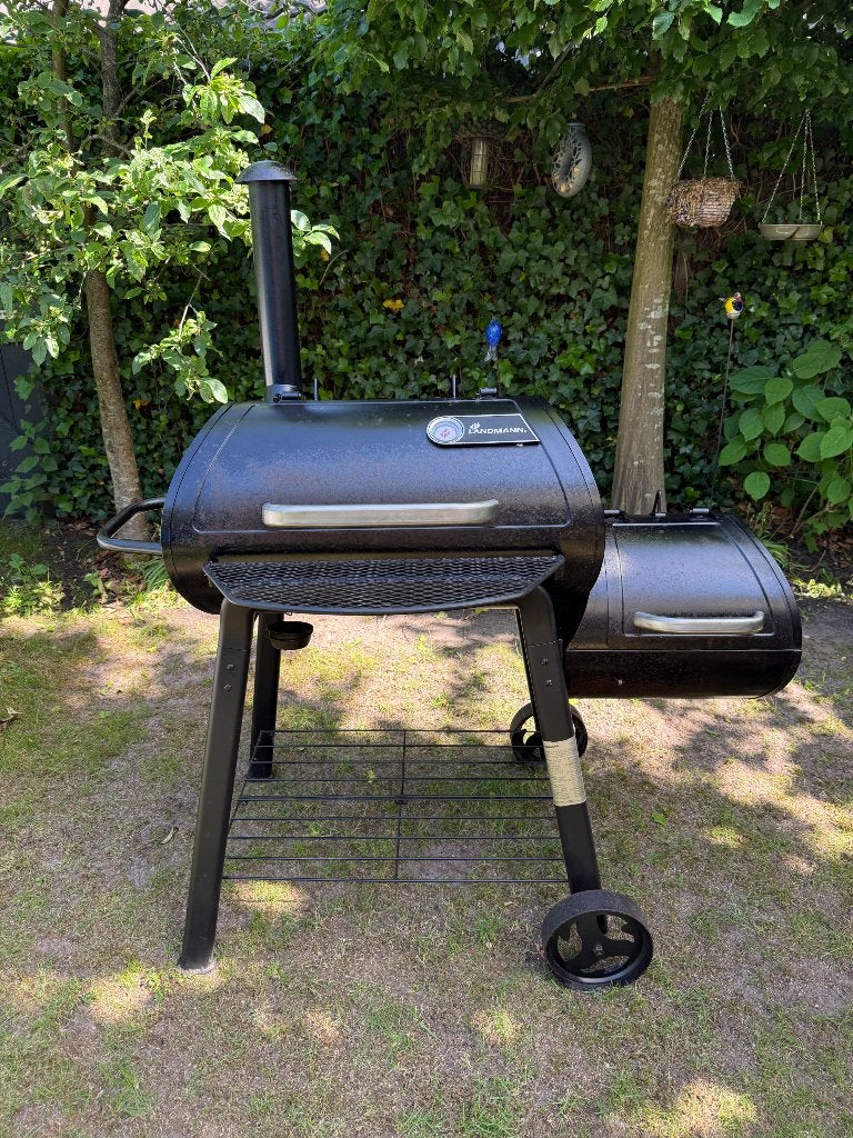 Landmann Vinson 200 BBQ & Smoker + hoes, Ophalen, Gebruikt, Landmann