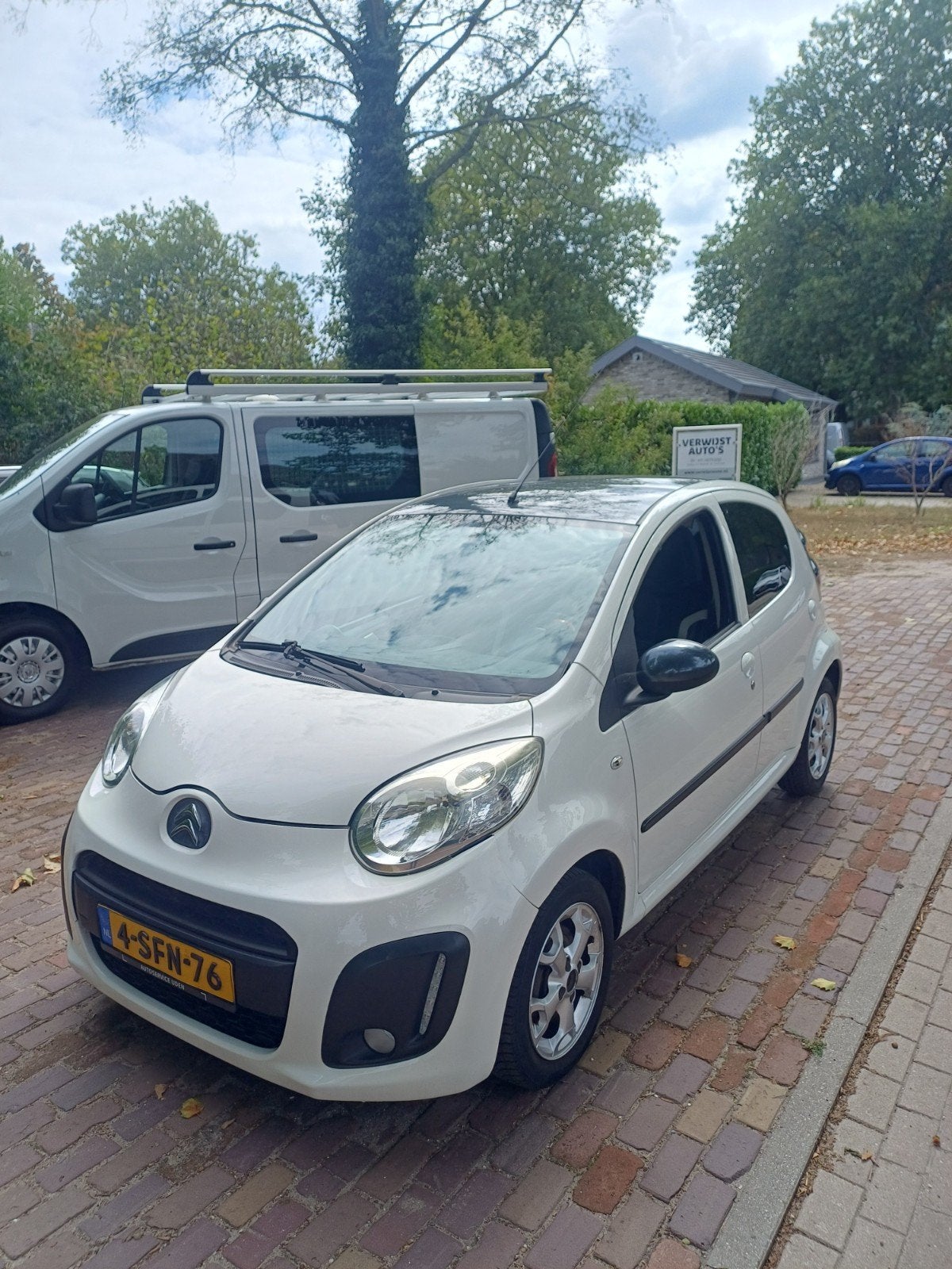 Citroën C1 1.0i 68PK 5D 2013 Wit Full Option Leder Bekleding, Voorwielaandrijving, Euro 5, Zwart, Metallic lak