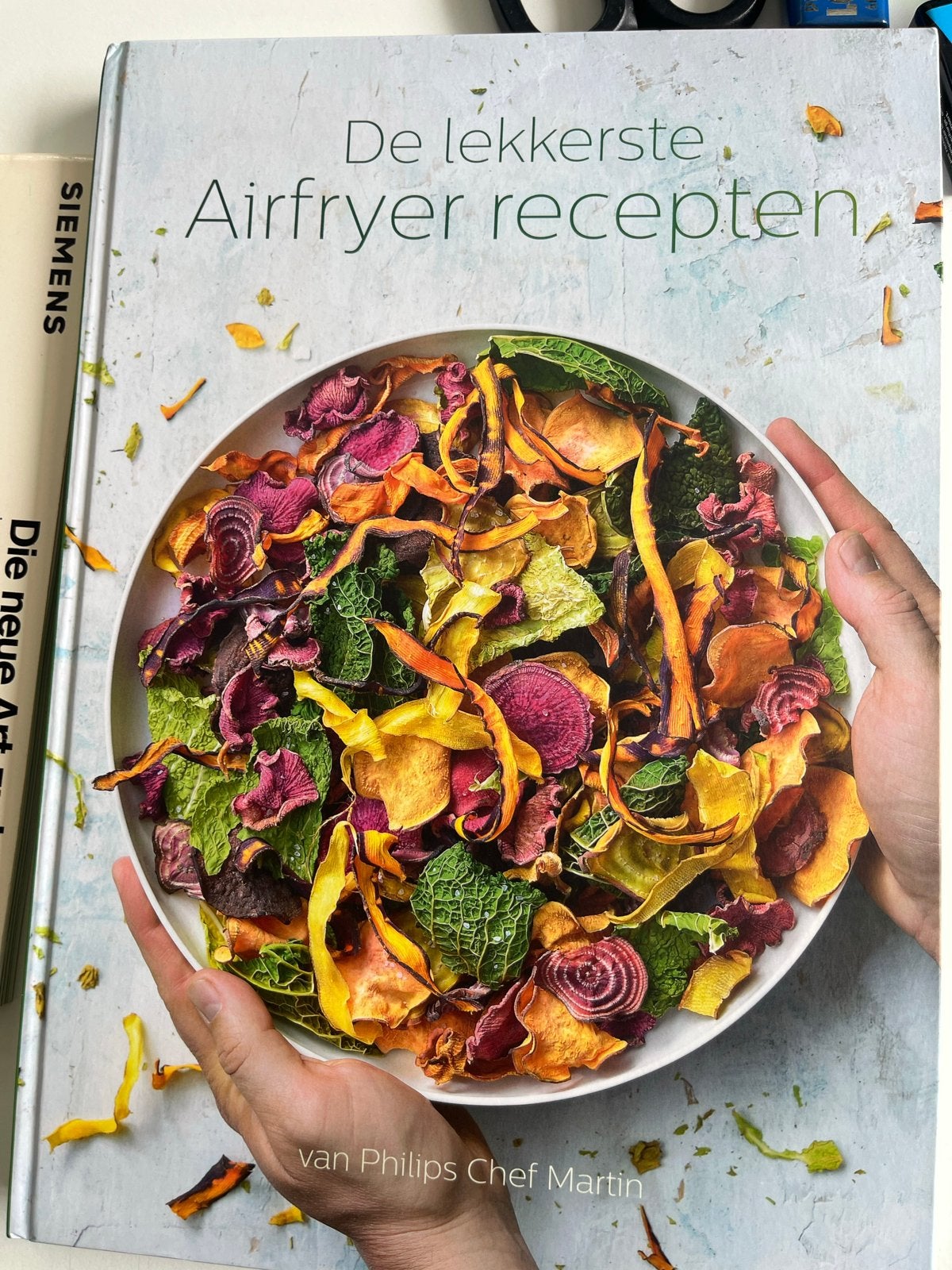 De lekkerste Airfryer recepten - Philips Chef Martin, Hoofdgerechten, Ophalen of Verzenden, Zo goed als nieuw, Gezond koken