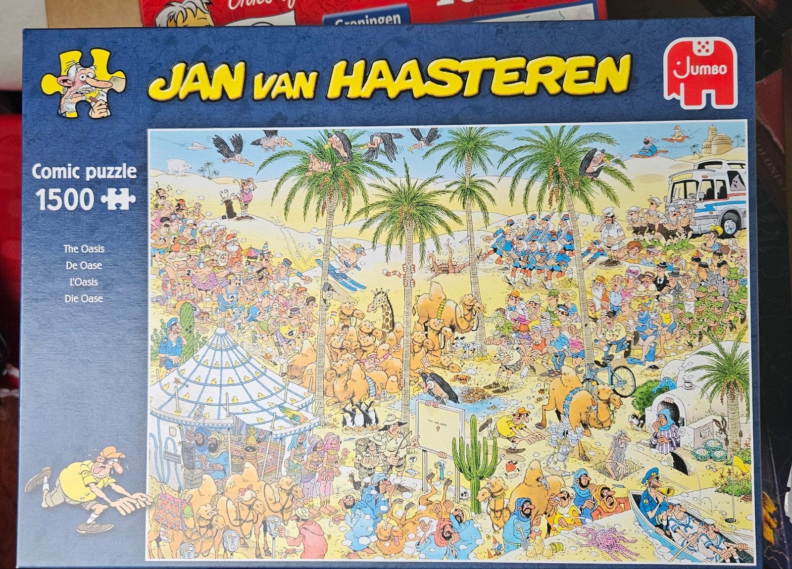 van Haasteren Oasis, Ophalen, 500 t/m 1500 stukjes, Zo goed als nieuw